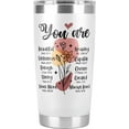 thumbnail image 1 of Easter Gifts You Are Christian Gifts for Women - Christian Mothers Day Gifts, Faith Gifts for Women Mom Sister Wife Pastor Gifts Religious Gifts - 20oz Christian White Tumbler, 1 of 1