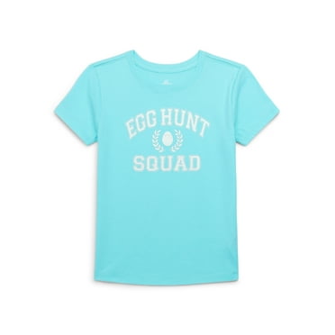 Easter Girls Egg Hunt Squad Graphic Tee from Way to Celebrate, Sizes 4-18