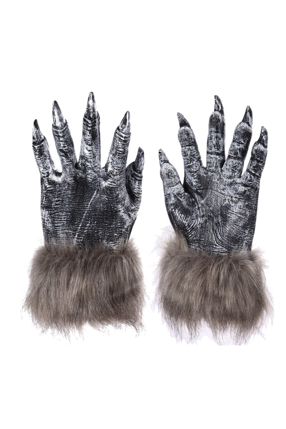 Easter Gloves Mittens- Hairy Hands Animal Furry Gloves Werewolf Wolf Bear Easter Halloween Costume Accessories Cosplay Festival Carnival Party Props Gloves For Kids Adults Workout Gloves Fo