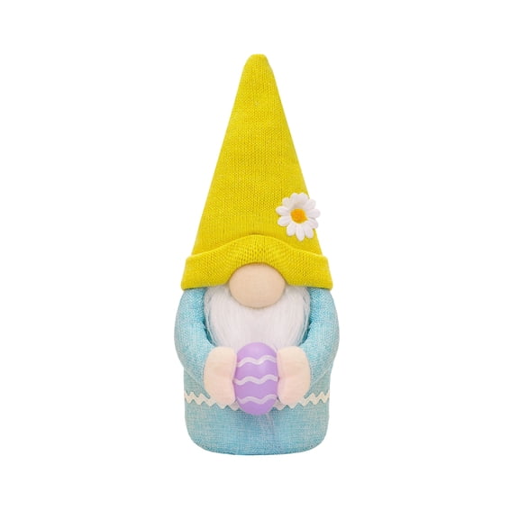 Easter Gnomes 12.99" Easter Stuffed Animals Easter Gnomes Decorations, Easter Bunny Handmade Elf Stuffed Doll Rabbit Gifts Cute Easter Faceless Dwarf Bunny Household Ornaments, Home Decor
