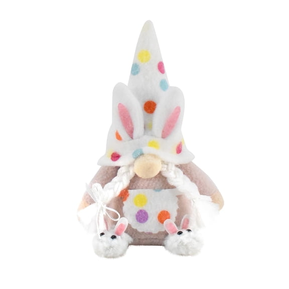 Easter Gnomes Decorations, Plush Easter Bunny Handmade Elf Stuffed Doll Rabbit Gifts Cute Easter Faceless Dwarf Bunny Household Ornaments, Home Decor