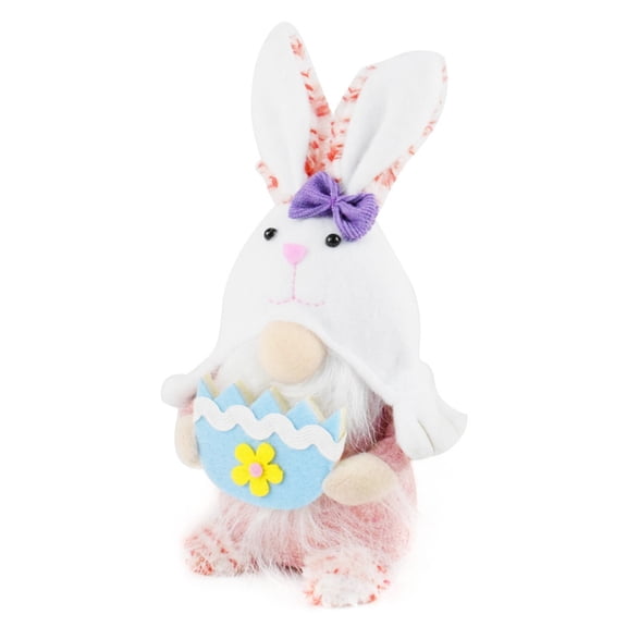 Easter Gnomes Plush Doll Decoration Rabbits Scandinavian Elves Dwarf Stuffing Ornament Spring Party Home Tabletop Decors