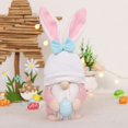 thumbnail image 1 of Easter Gnomes With Egg Decorations, 1PC Plush Easter Bunny Handmade Swedish Tomte Elf Stuffed Doll Rabbit Gifts Cute Easter Faceless Dwarf Bunny Household Ornaments Home Decor, 1 of 9