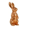thumbnail image 1 of Easter Gold Bunny Resin Figurine, Rabbit Decorative Metallic Ornament for Tabletop, Mantel, Garden and Spring Easter Festival Decoration, 1 of 5