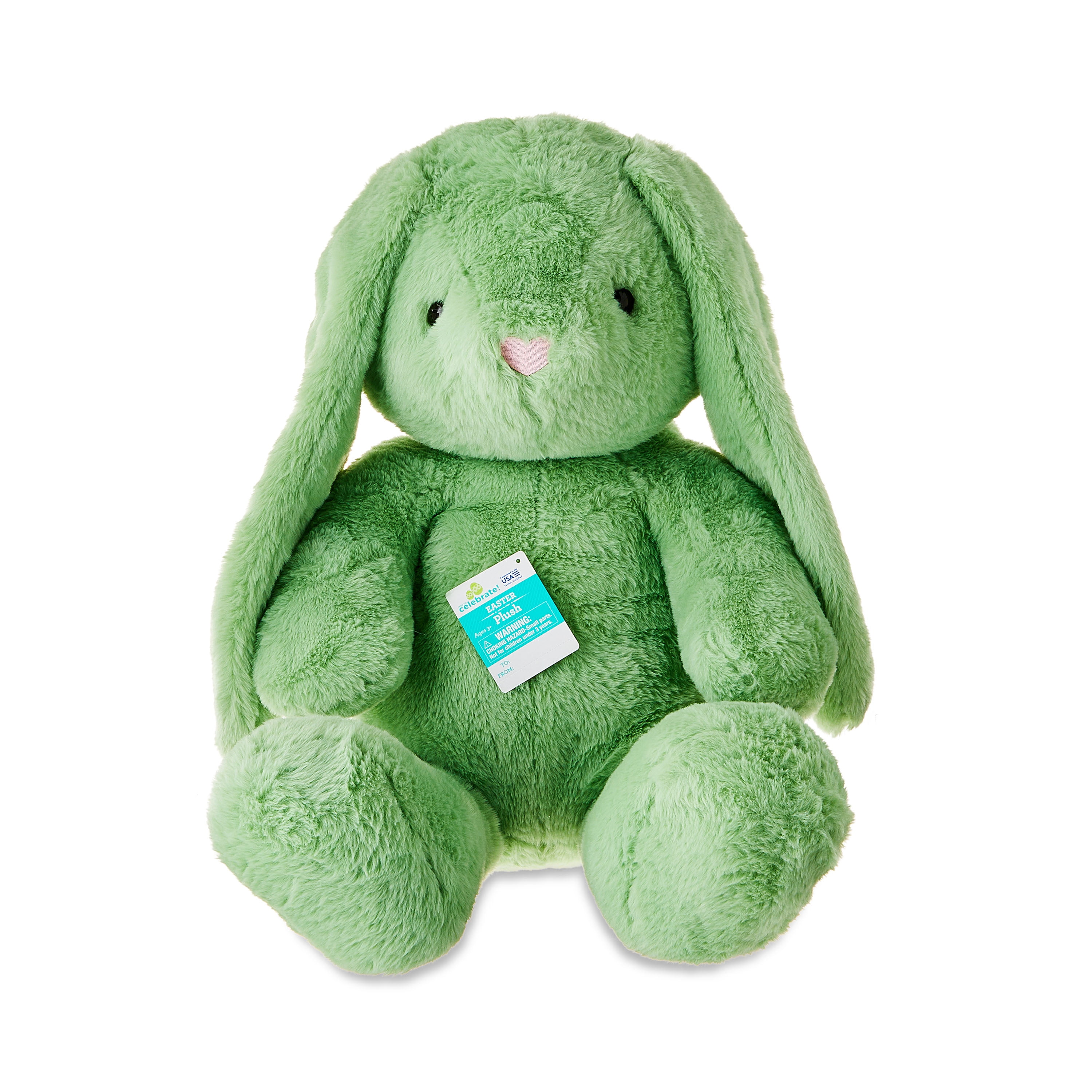 Easter Green Bunny Plush, 22 in, by Way To Celebrate