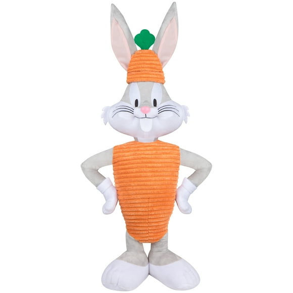 Easter Greeter Bugs Bunny in Carrot Outfit