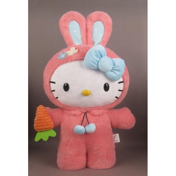 Easter Greeter Hello Kitty as Bunny with Carrot, Sanrio