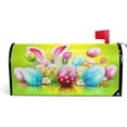 thumbnail image 1 of Easter Greeting Magnetic Mailbox Cover MailWraps Garden Yard Home Decor for Outdoor Oversized-25.5" x20.8", 1 of 5