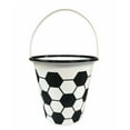 thumbnail image 1 of Easter Halloween Birthday Soccer Bucket - Sports Basket for Treats or Toys, 1 of 2