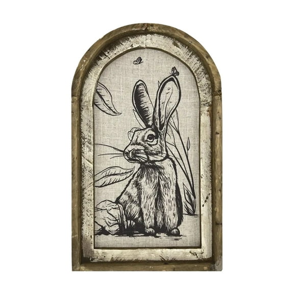 Easter Hanging Decorations Easter Wall Art Country Farmhouse Decoration Hanging Paintings Porch Murals Bedroom Decoration Easter Home Party Decoration Craft Project for Holiday Wall Porch Fireplace