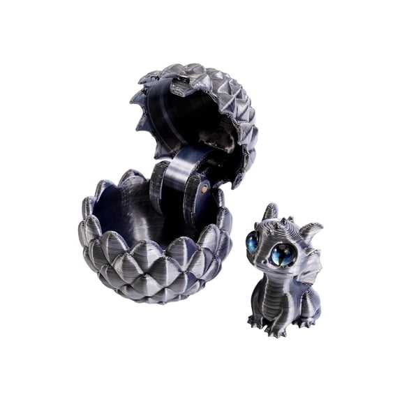 Easter Hatchable Dragon Egg Toy – Colorful Collectible Figurine for Kids, Teens & Adults, Surprise Assembly Dragon Inside, Fun Easter Gift & Holiday Decoration