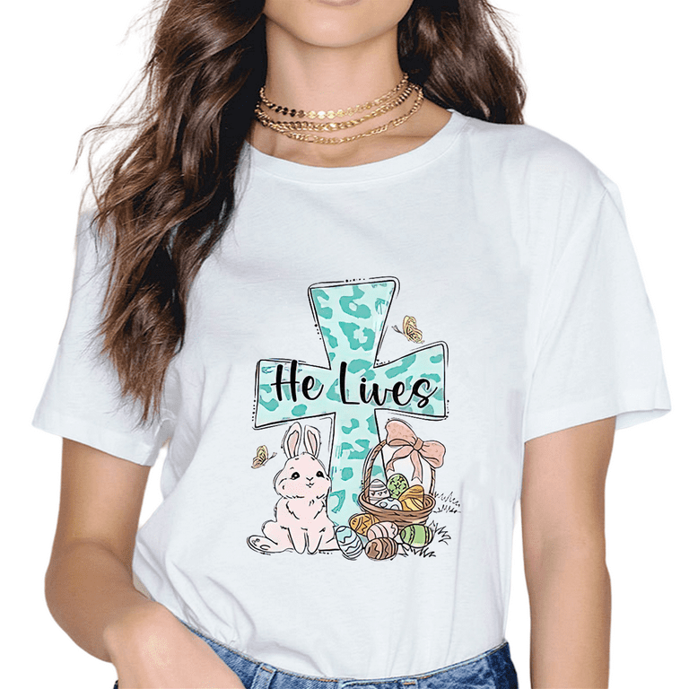 He Is Risen Easter Bunny T-Shirt Men, Women, Boys, & Girls T-Shirt He Is Risen Easter Bunny T-Shirt Men, Women, Boys, & Girls T-Shirt