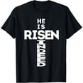 thumbnail image 1 of Easter He Is Risen Indeed Jesus Resurrected Matthew 28:6 T-Shirt, 1 of 3
