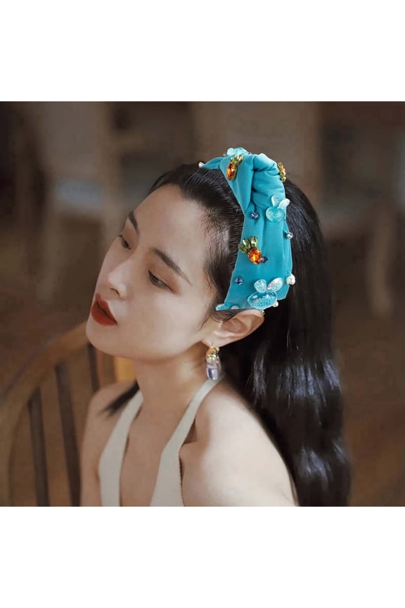 Easter Headband For Women Girls Handmade Rabbit Carrot Hair Accessories Party Hairband Spring Festival Celebration