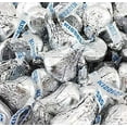 thumbnail image 1 of Hershey's Kisses Milk Chocolate Silver Foil Candy, Bulk 3 Pounds Bag, 1 of 5