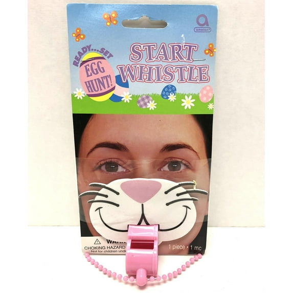 Easter Holiday Party Favor Egg Hunt Start Whistle