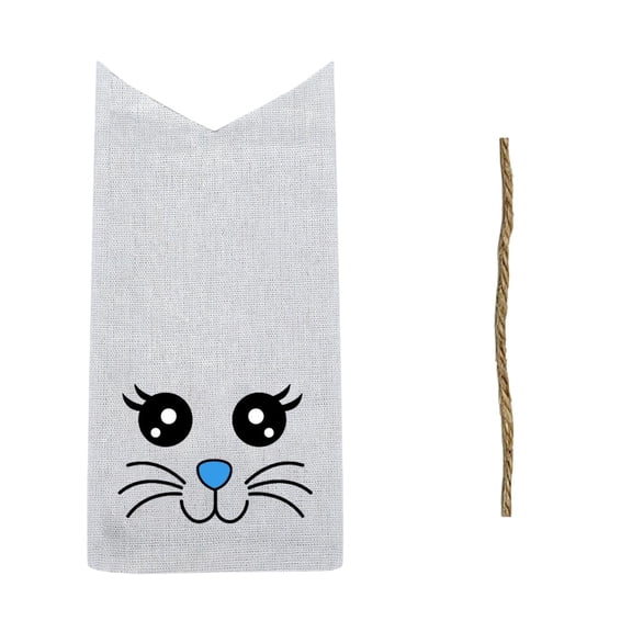 Easter Cat Themed Wrapping Paper – Holiday Gift Wrap with Cute Cat Design