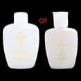 Easter Holy Water Bottle Gold for Cross Container with Screw Lid Mini Lotion Bottles for