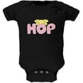 thumbnail image 1 of Easter - Hop Girls Bow Tie Black Soft Baby One Piece, 1 of 1