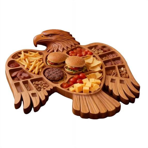 Easter Horse Wooden Charcuterie Board Horse Shaped Serving Tray with Compartments Wood Cheese Platter for Easter Party Appetizers Snacks Spring Centerpiece Gift for Hostess