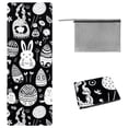 thumbnail image 1 of Easter Hot Yoga Towel with Storage Bag, 72.8"x26.8", Suitable for Yoga, Pilates, Fitness, etc., 1 of 6