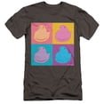 thumbnail image 1 of Easter In Squares In Four Colors Unisex Adult Canvas Brand T Shirt, Charcoal, Small, 1 of 3