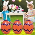 thumbnail image 1 of Easter Inflatable Eggs Decorations - 16x12in Large Outdoor Indoor PVC Inflatable Easter Egg with Vibrant HD Prints, Leakproof & Durable for Holiday Party Garden Yard Decor, 1 of 9