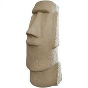 EMSCO Easter Island Head Statue   Natural Sandstone Appearance   Made of Resin   Lightweight   28  Height