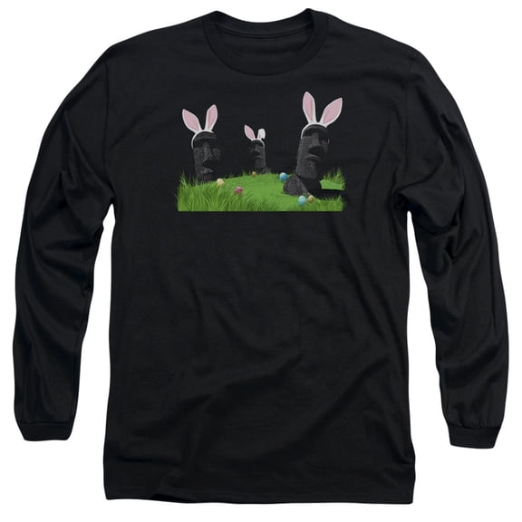 - Easter Island - Long Sleeve Shirt - Medium