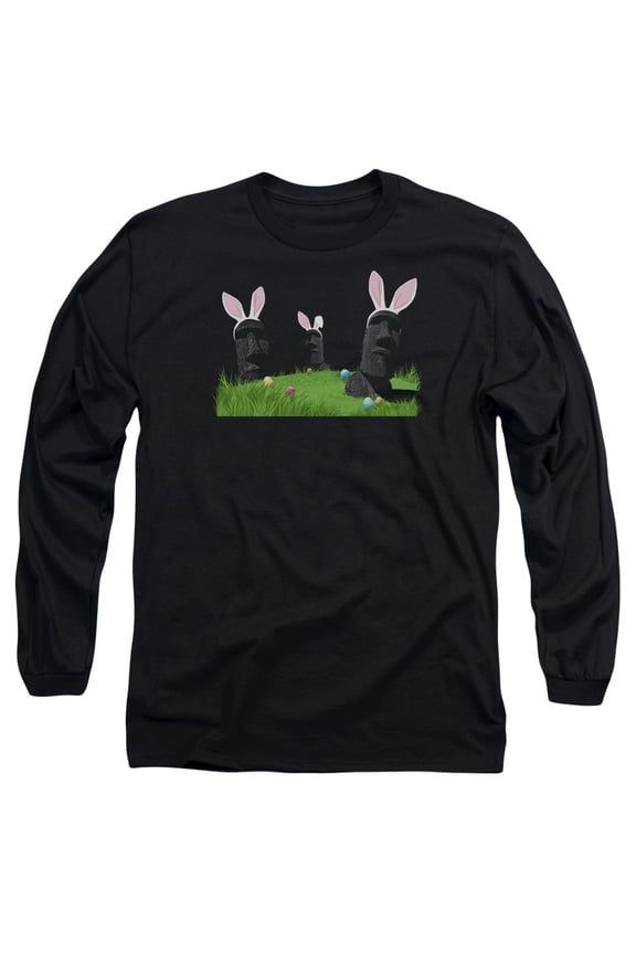 - Easter Island - Long Sleeve Shirt - Medium