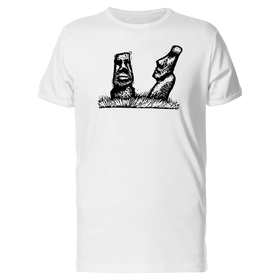 Easter Island Statues Tee Men's -Image by Shutterstock