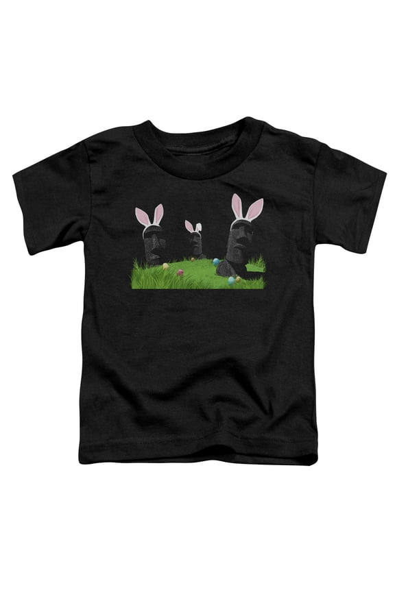 - Easter Island - Toddler Short Sleeve Shirt - 3T