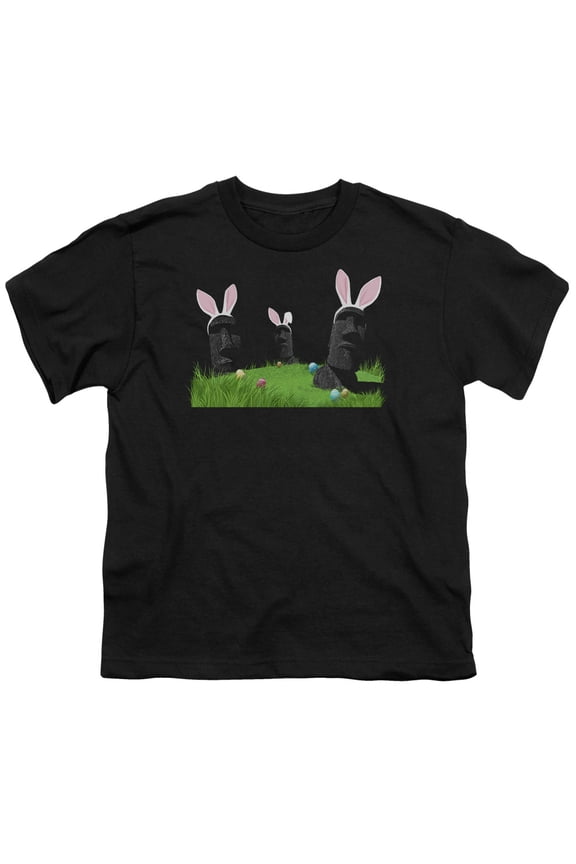 - Easter Island - Youth Short Sleeve Shirt - Medium