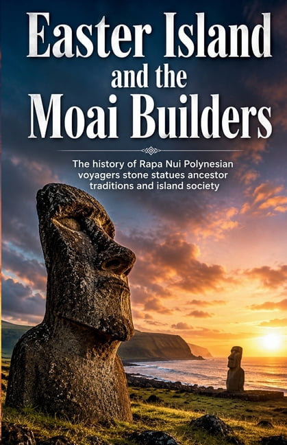 Easter Island and the Moai Builders: The history of Rapa Nui Polynesian voyagers stone statues ancestor traditions and i, (Paperback)