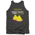 thumbnail image 1 of Easter Jeepers Where'd You Get Those Peepers Unisex Adult Tank Top, Charcoal, X-Large, 1 of 3