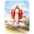 thumbnail image 1 of Easter Jesus is Risen Mouse Pad, Hot Pad or Trivet, 1 of 1