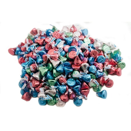 Easter Kisses - 2 Pound Resealable Stand-up Candy Bag - Individually Wrapped Chocolate Drops Wrapped in Pastel Colored Foil - Bulk Milk Chocolate Candy price history and forecast - Blair Candy