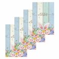 thumbnail image 1 of Easter Kitchen Dish Towels for Drying Dishes Set of 4, Spring Rabbit Ear Eggs Floral Butterfly Wooden Waffle Weave Microfiber Hand Tea Bathroom Towels Quick Dry & Absorbent Towel 15.7x23.6, 1 of 7