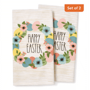 Easter Kitchen Towels Set Cotton Easter Dish Towels Easter Hand Towels 15" x 26" 2 Pack