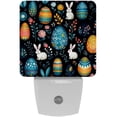 thumbnail image 1 of Easter LED Square Night Light - Energy Efficient and Stylish Illumination for any Room, 1 of 6