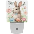 thumbnail image 1 of Easter LED Square Night Light - Energy Efficient and Stylish Illumination for any Room, 1 of 6