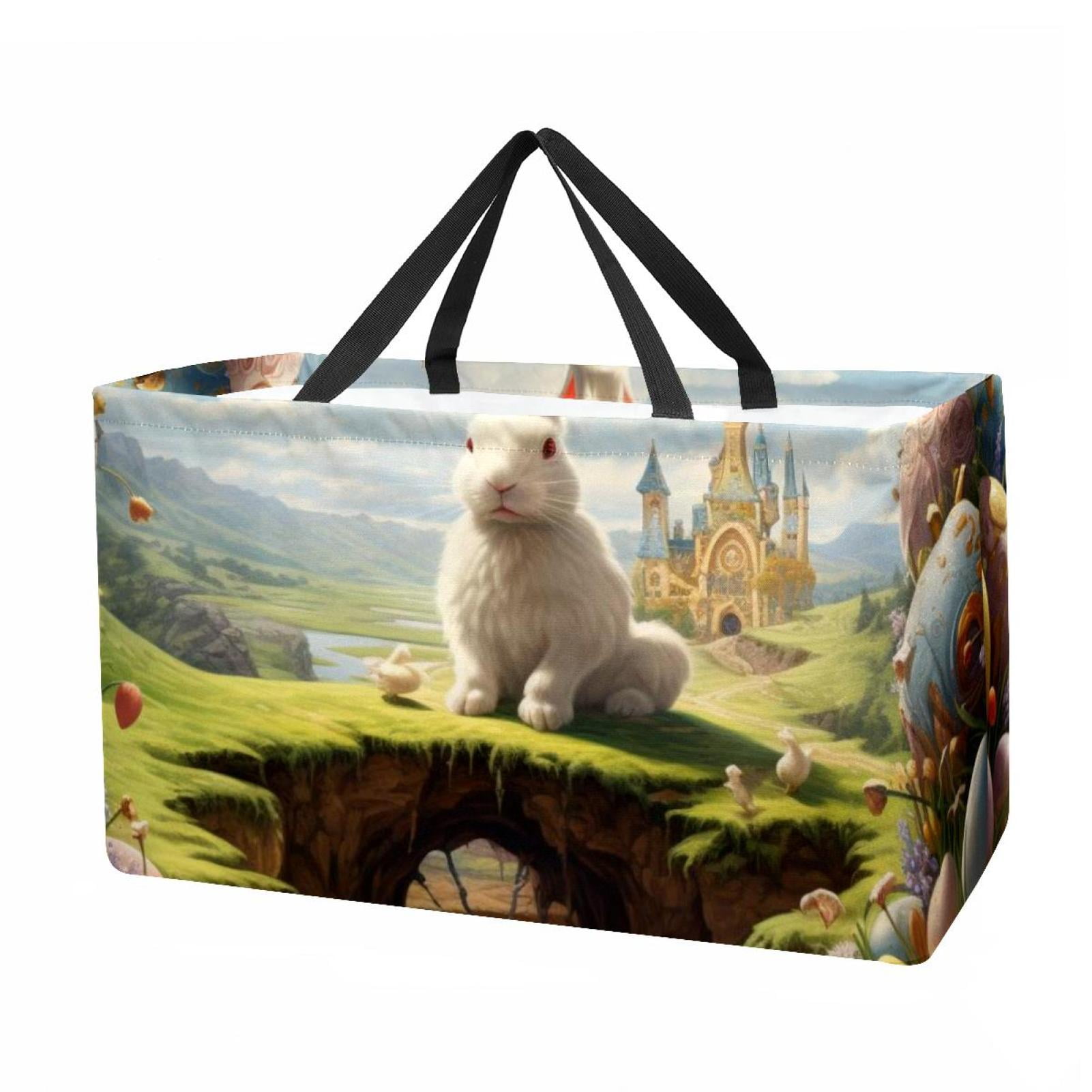 Easter Large Foldable Oxford Cloth Storage Bin Cube Organizer with