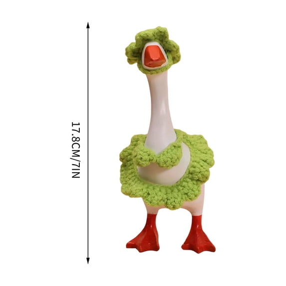 Easter Lawn Goose Artistic Decoration Set, Bandana and Outfit for Garden Statue, Bunny and Carrot Themed Patio Decor, for Outdoor Spring Display, Easter Yard Celebration (Only Clothes)