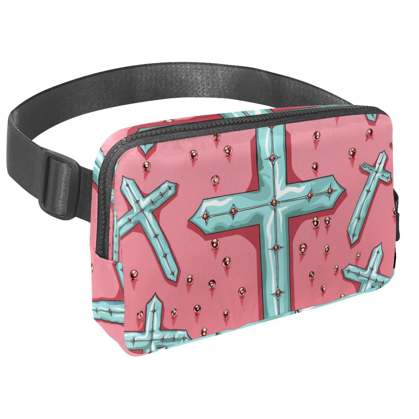 Easter Lightweight Adjustable Crossbody Bag with Extension Strap - Unisex Waist Pack Fanny Pack