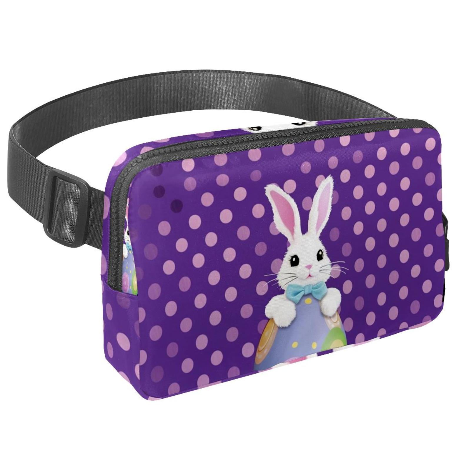 Easter Lightweight Adjustable Running Belt with Extension Strap for Unisex - Fanny Pack Waist Bag for Fitness and Exercise