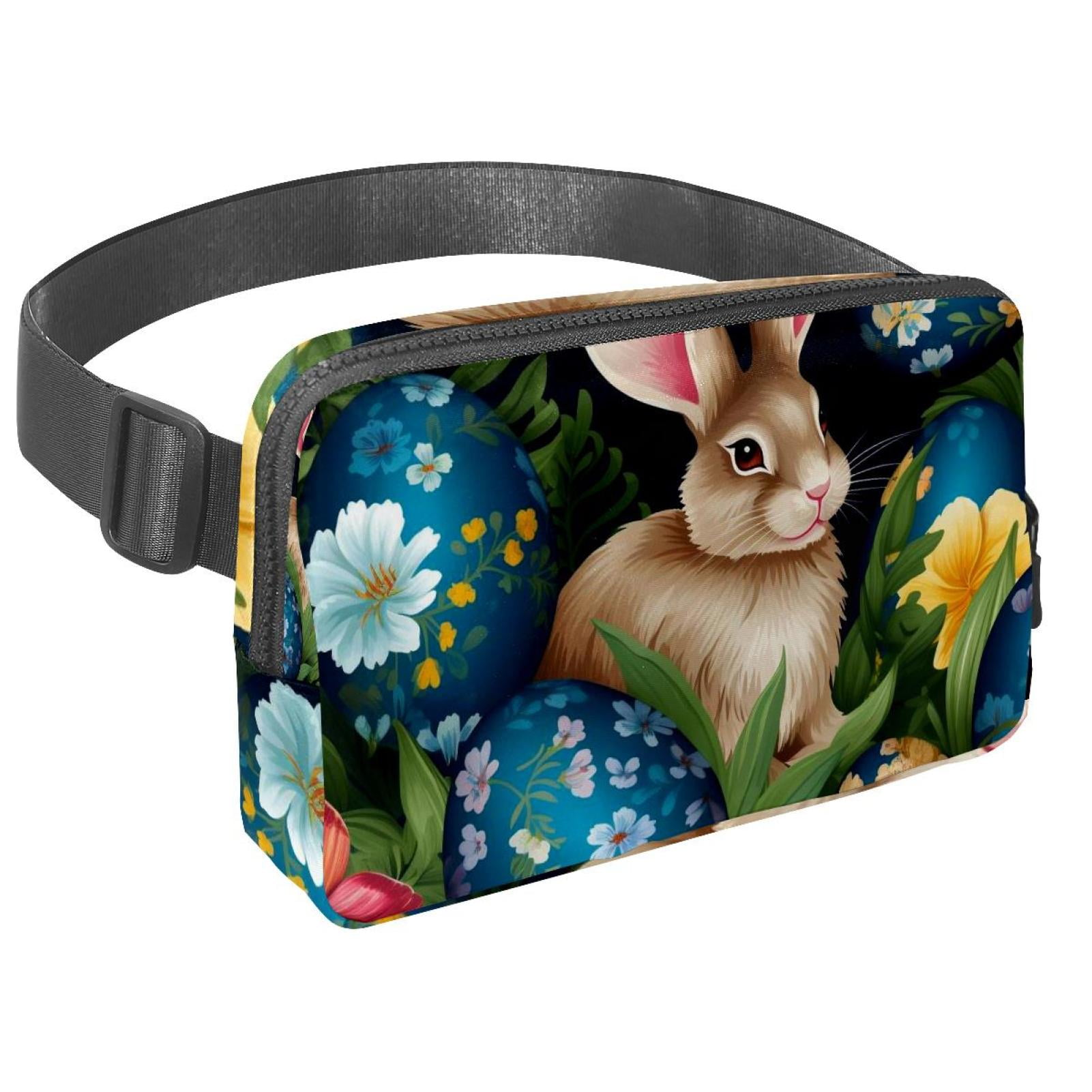 Easter Lightweight Adjustable Waist Bag Fanny Pack with Extension Strap - Unisex Fitness Running Belt