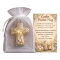 thumbnail image 1 of Easter Little Pocket Hug, Rabbit Easter Eggs Pocket Hug Token with Cards and Bags, Pockets Hug Bunny with Encouragement Card, Cute Mini Charm, Emotional Token, Inspirational Gift for Friends, 1 of 7