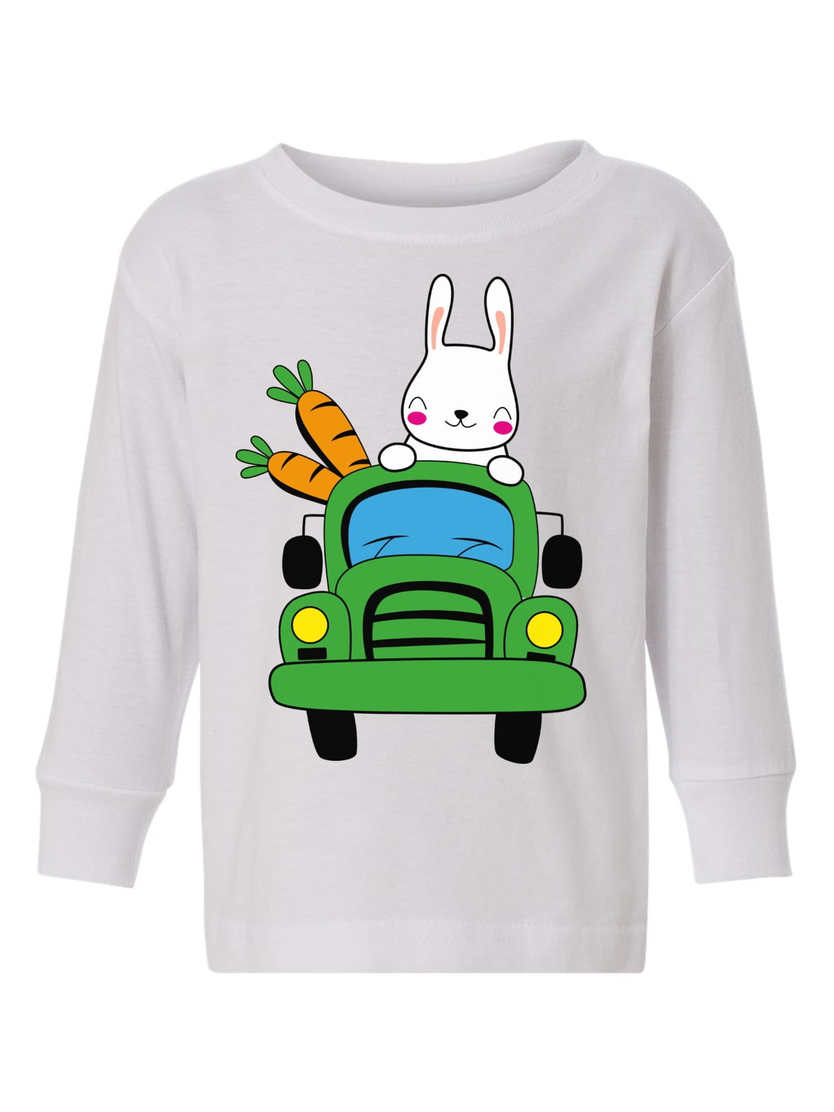 Easter Long Sleeve TShirt for Kids 4T 5T Boys Girls Bunny Toddler