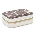 thumbnail image 1 of Easter Luxurious Velvet Travel Organizer Box with Removable Compartment - Ideal Gift for Jewelry Lovers, Necklace Holders, 1 of 7