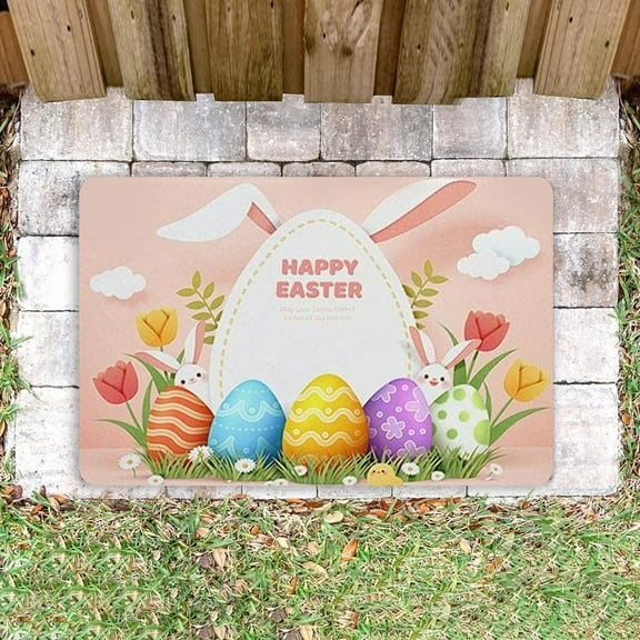 Easter Mats Holiday Mats Welcome Door Mats Polyester Door Mats